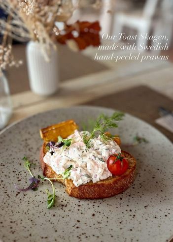 Swedish plates at the Scandic Corner