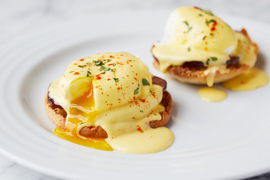 Eggs Benedict at Julia Gastro House
